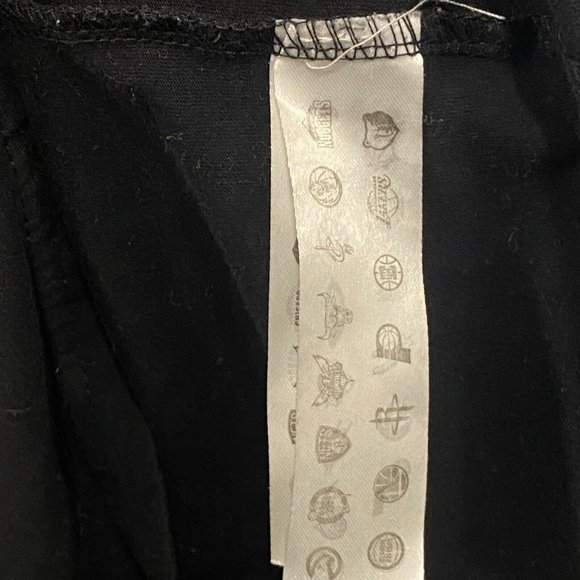 UNK NBA Men's BROOKLYN NETS Black Gray White Short Sleeve T-Shirt MEDIUM - Picture 6 of 6